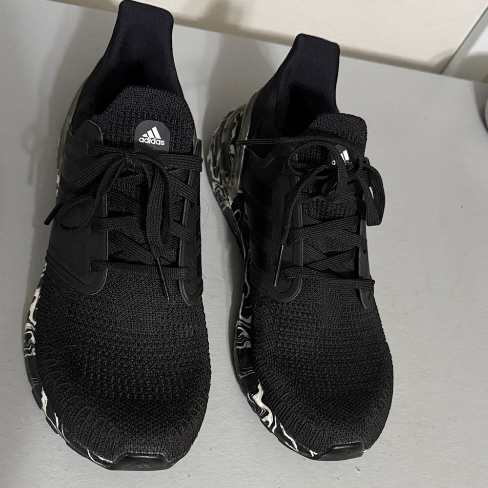 Adidas Women’s size 8 Black and White Athletic Shoes ultra boost
